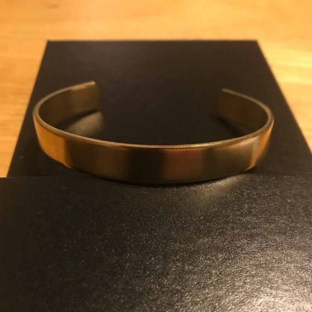 Able Brass Cuff Bracelet